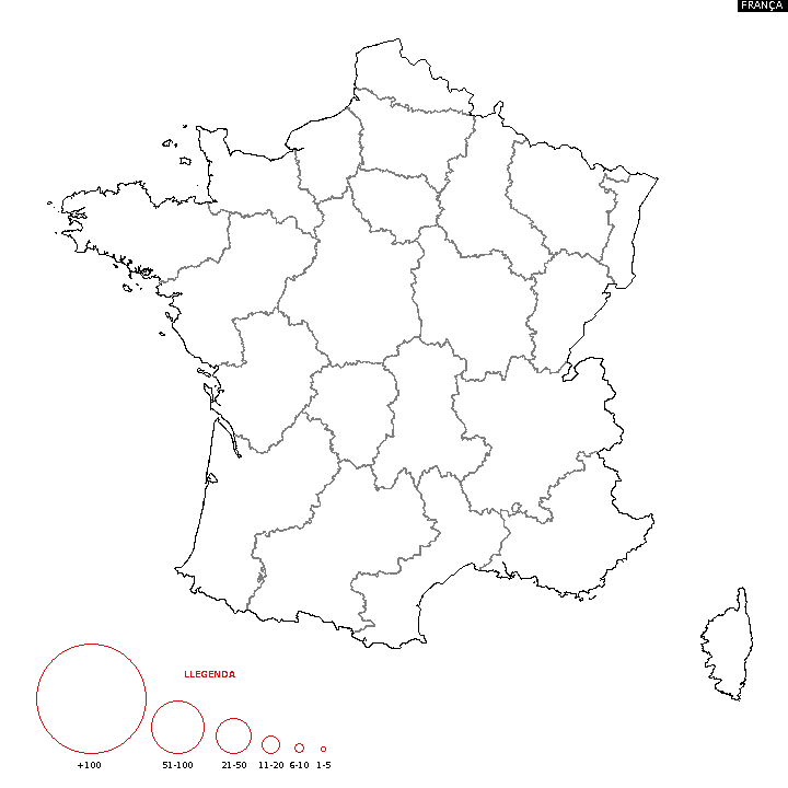 Mapa de França